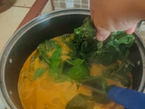 Gulai Daun Ubi Ikan Teri