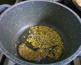 A picture of step 1 of Achaari Kela.