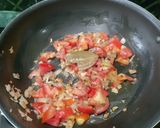A picture of step 4 of Protein rich Soya chunks Chana daal Masala.