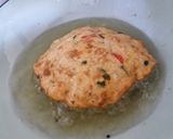 A picture of step 4 of Potato masala puri.