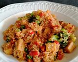 Foto del paso 11 de la receta Quinoa con seitán