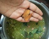 A picture of step 9 of Split Pigeon Peas and Barely porridge (Toor dal tikho khichdo).