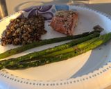 A picture of step 10 of The “I love salmon” meal.