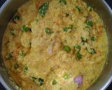 A picture of step 2 of Instant Suji Chilla.
