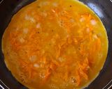 A picture of step 3 of Carrot and Egg Omelet.