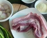 Hình bước làm 1 của món Ba chỉ rim mặn