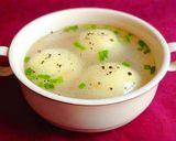 Hình bước làm 11 của món Soup khoai tây viên nhân thịt