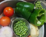 A picture of step 1 of Capsicum veg.