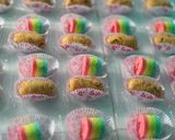Foto langkah ke 7 dari resep Bolu Gulung Rainbow 😍 + Step by step.