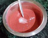 A picture of step 3 of Strawberry Smoothie.