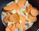 Une image de l'étape 2 de Gratin dauphinois à la patate douce 🍠.