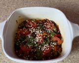 A picture of step 3 of Grated aubergine stir fry.