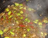 Foto langkah ke 3 dari resep Tumis pedas teri pete.
