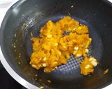 A picture of step 5 of Pumpkin halwa.