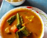 A picture of step 5 of Sindhi Kadhi.