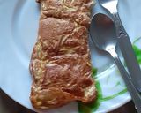 চিকেন স্প্রেড অমলেট (Chicken Spread Omelette recipe in bengali) রেসিপি ধাপ - 7 ছবি