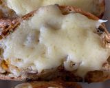 A picture of step 3 of Cheesy toasties with mustard.