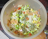Foto del paso 4 de la receta: Ensalada de pasta corta completa