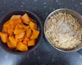 Foto del paso 1 de la receta: Hamburguesas de calabaza, soja texturizada y atún