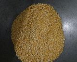 मूंग दाल बादाम बर्फी (Moong dal badam barfi recipe in hindi) रेसिपी चरण 3 फोटो
