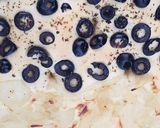 Foto del paso 3 de la receta: Focaccia deliciosa de aceitunas negras y cebolla