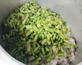 A picture of step 2 of Sindhi Gawar.