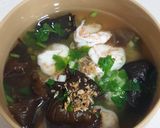 รูปขั้นตอนการทำที่ 3 ของ ข้าวต้มกุ้ง