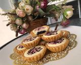 Foto langkah ke 6 dari resep Blueberry Cheese Tart crunchy masemanis^^.