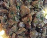 A picture of step 2 of Egg Mushroom Wrap.