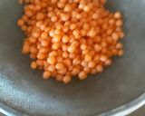 A picture of step 2 of Boondi ke ladoo.