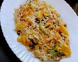A picture of step 8 of Echor Biryani.