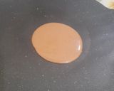 Foto langkah ke 4 dari resep Pancake cokelat.