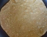 A picture of step 4 of Phulka (indian flat bread).