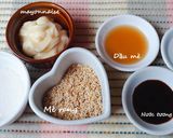 Hình bước làm 1 của món Sốt Mè rang
