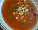 Foto del paso 4 de la receta: Sopa de nopales con chile guajillo