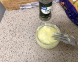 A picture of step 2 of Buttered bread.