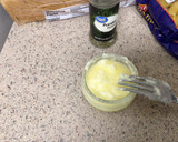 A picture of step 2 of Buttered bread.