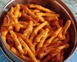 A picture of step 7 of Homemade kurkure.