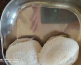 A picture of step 3 of Stuff potato idli pakoda chat.