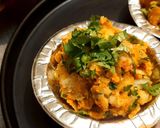A picture of step 6 of CHURMUR CHAAT~ KOLKATA'S FAMOUS DECONSTRUCTED PANI PURI CHAAT.