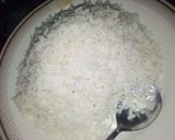 White rice and stew (shinkafa, wake, da Miya)matakin girki1 hoto