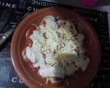 Foto del paso 3 de la receta: De hoy! Capelettis de acelga y pollo con salsa roja y salsa blanca ! Todo casero😄😄