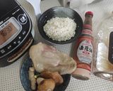 冬天食補首席─麻油香菇雞米糕的食譜步驟1照片