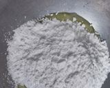 A picture of step 1 of Coconut Farali Biscuits.