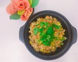 Hình bước làm 5 của món Cơm rang sắc màu (colorful fried rice)