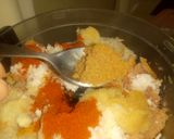 A picture of step 4 of Kafta Kabab.