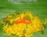Foto langkah ke 3 dari resep Resep pepes teri Medan kemangi, pedas, gurih dan gampang bikinnya.