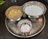 A picture of step 2 of Tricolour Sabudana (Sago Pearls) 🇮🇳.