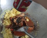 Foto langkah ke 3 dari resep Sarden telur orak arik.
