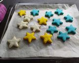 Foto del paso 5 de la receta: Galletitas ¡Vamos, vamos Argentina ! 🇦🇷